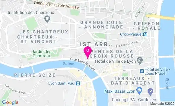 Localisation Pauline Lahiani
