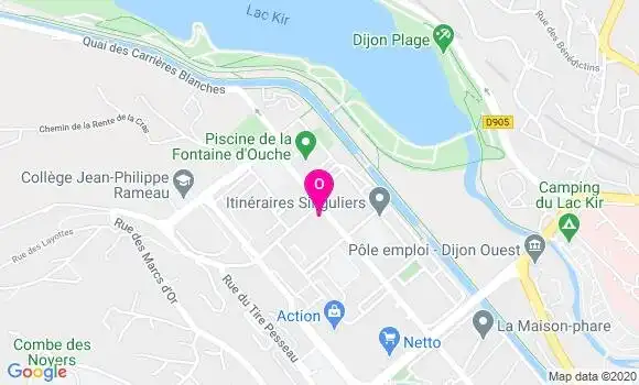 Localisation Manon Willain