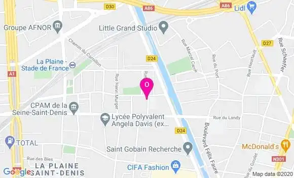Localisation Charlotte Derobert