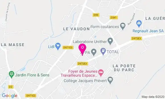 Localisation Marie Deshogues