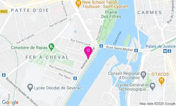 Localisation Juliette Grimbert