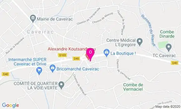 Localisation Agnes Frontin