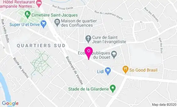 Localisation Melia Peresse
