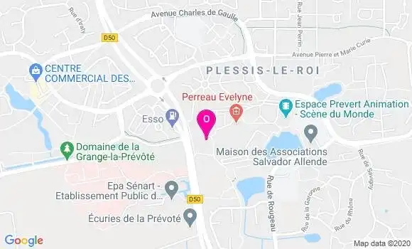 Localisation Emmanuelle Zoque Rousseau