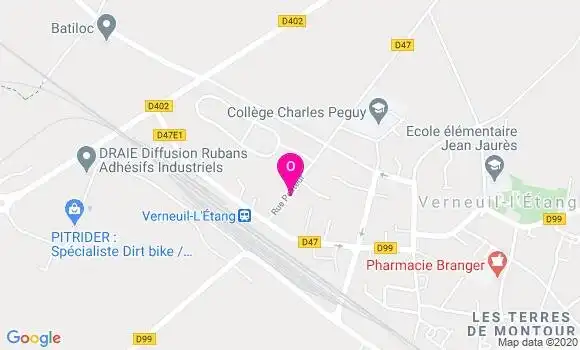 Localisation Alexandra Ribeiro