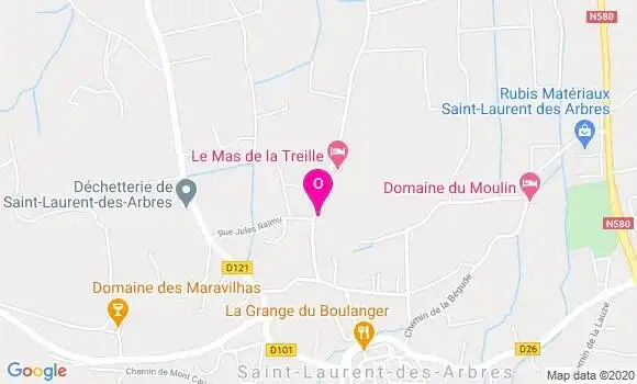 Localisation Emilie Sabot