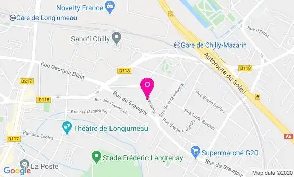 Localisation Alexandra Dewambrechies