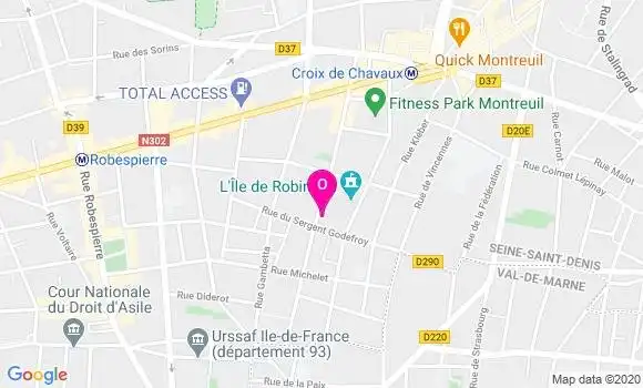 Localisation Lisa Preite