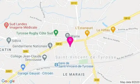 Localisation Clemence Gourgue