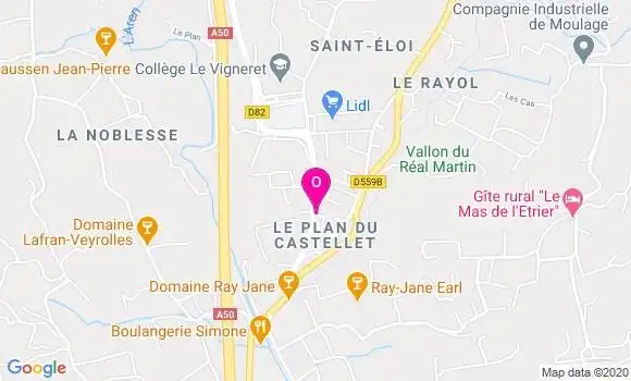 Localisation Francoise Gleize
