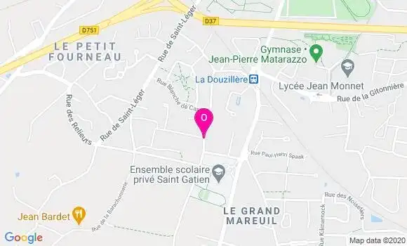 Localisation Stephanie Allin Delaine