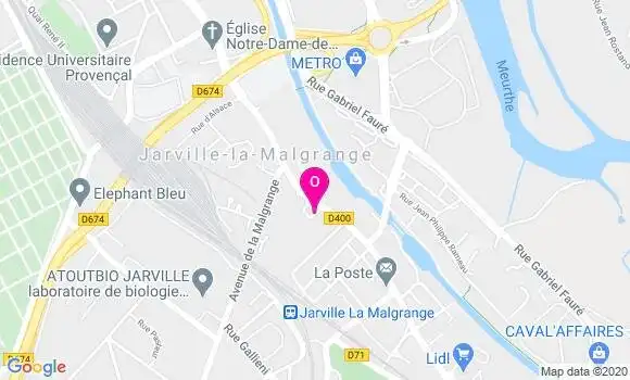 Localisation Justine Neumar