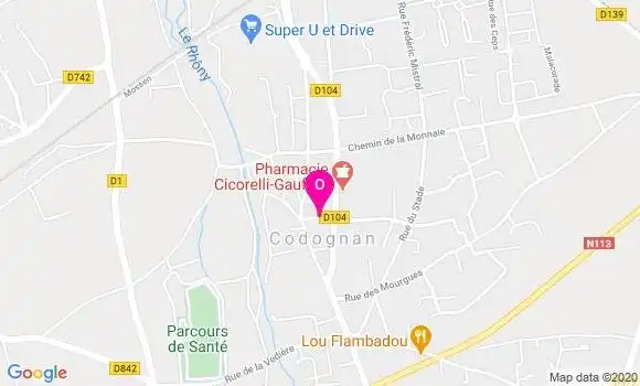 Localisation Amelie Clement