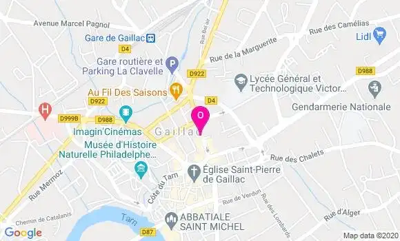 Localisation Faustine Luong