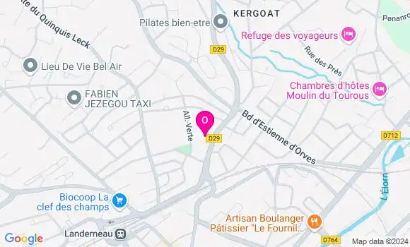 Localisation Lucile Peron