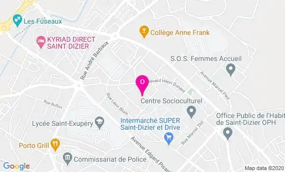 Localisation Florence Brisseau Leite