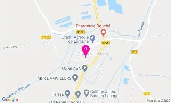 Localisation Claire Linard