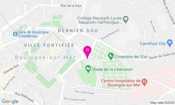 Localisation Eloise Auchatraire
