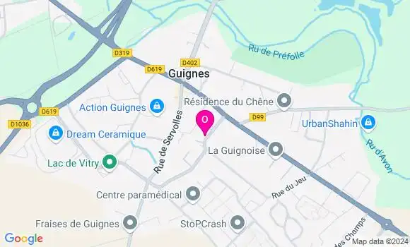 Localisation Virginie Jule