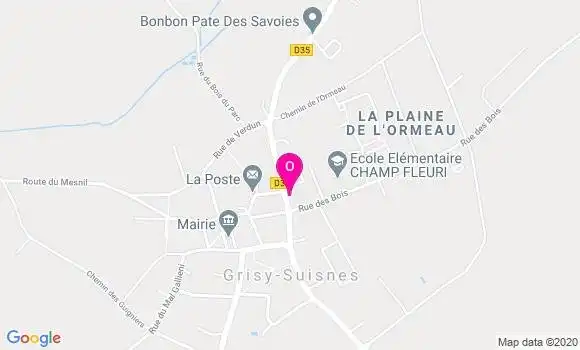 Localisation Amelie Cochet