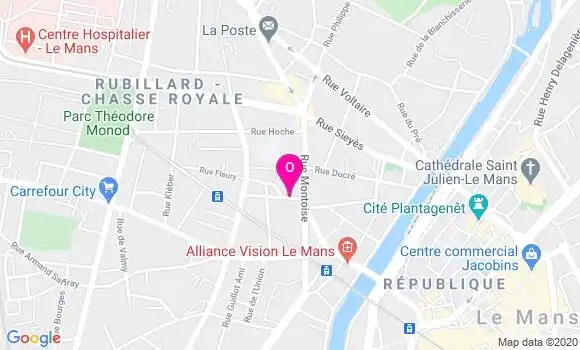 Localisation Emmanuelle Derue
