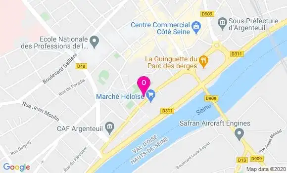 Localisation Sophie Orsal