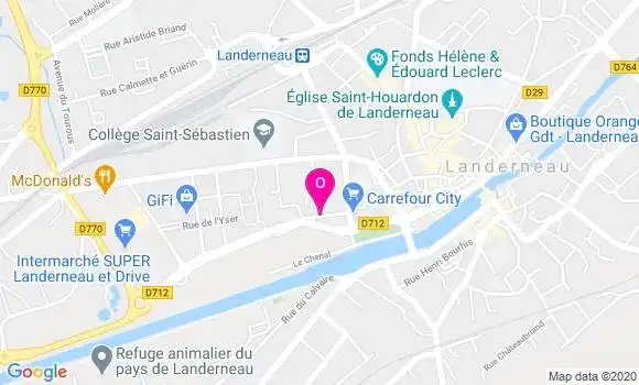 Localisation Marie Jose Rivoal