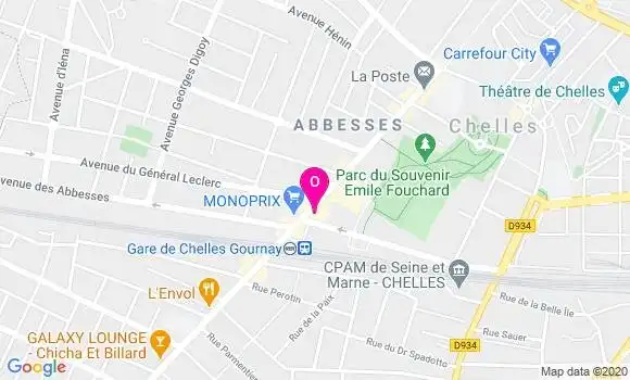 Localisation Marie Pascale Pinsseau