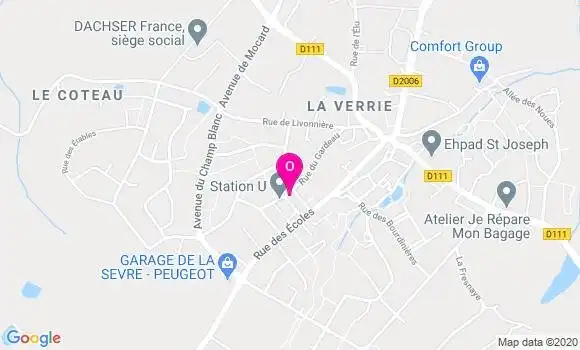 Localisation Claire Droillard