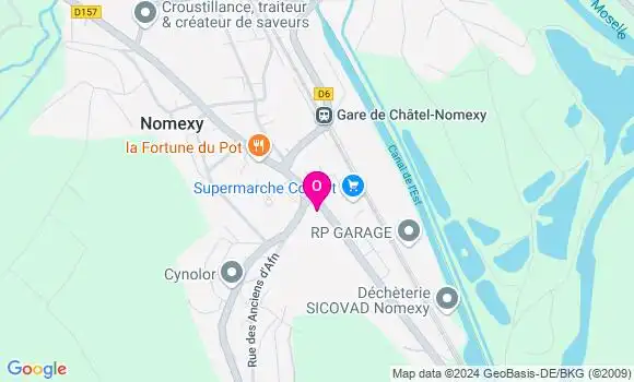 Localisation Nathalie Allain