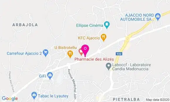 Localisation Anais Ihuellou