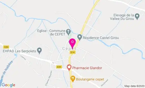 Localisation Lise Bonnafe