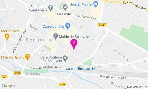 Localisation Daphne Tous