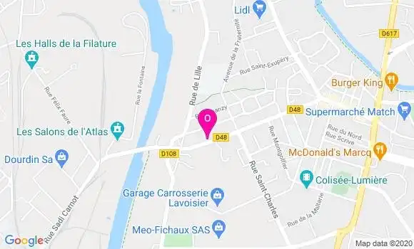 Localisation Anne Sophie Lunet