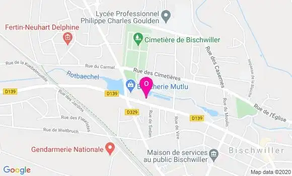 Localisation Zakia Boudjelida