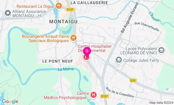 Localisation Isabelle Caudal