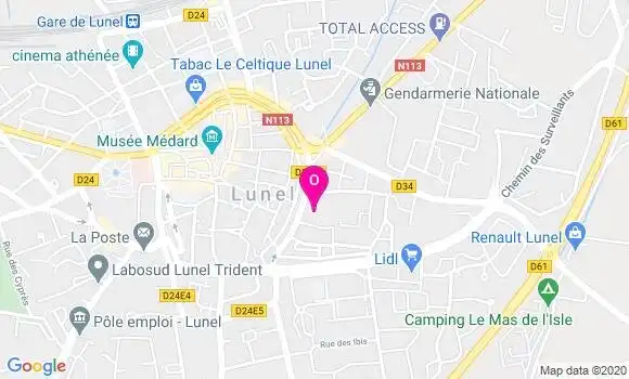 Localisation Carole Poncet