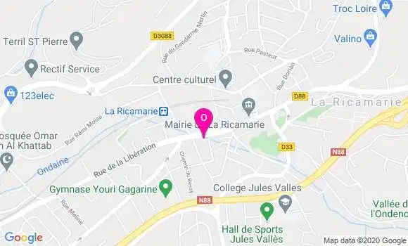 Localisation Isabelle Gervais