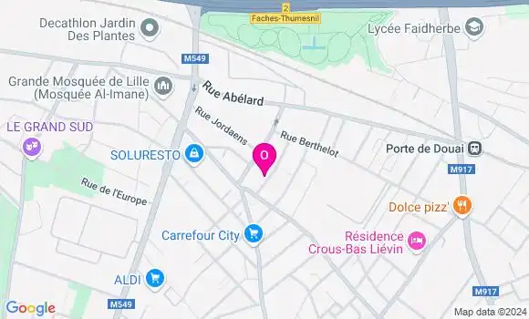 Localisation Camille Pollart