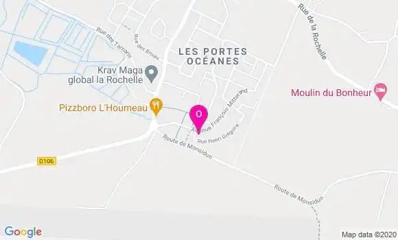 Localisation Amelie Giraud Derudder