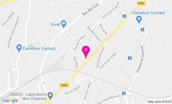 Localisation Isabelle Idelot Mourlot