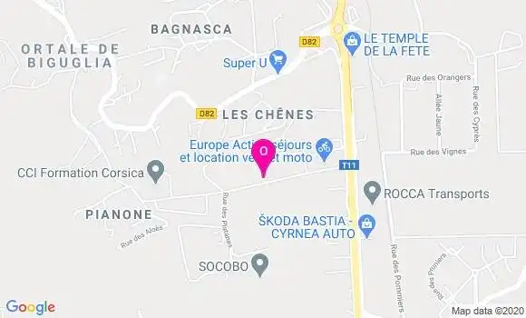 Localisation Lucile Augustin