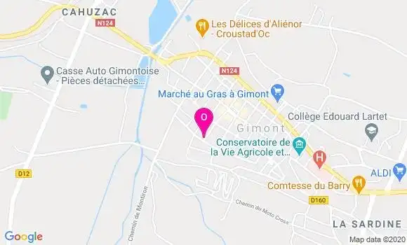 Localisation Marie Cambray