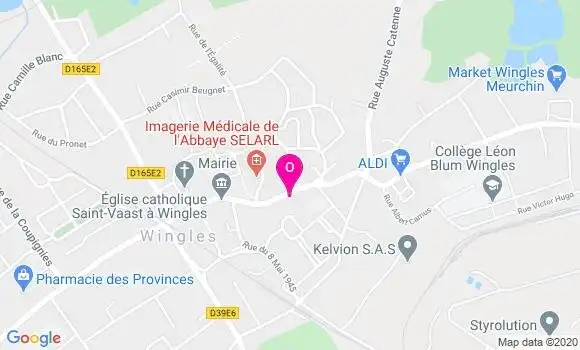 Localisation Elodie Forgeois