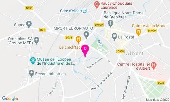 Localisation Sophie Depret