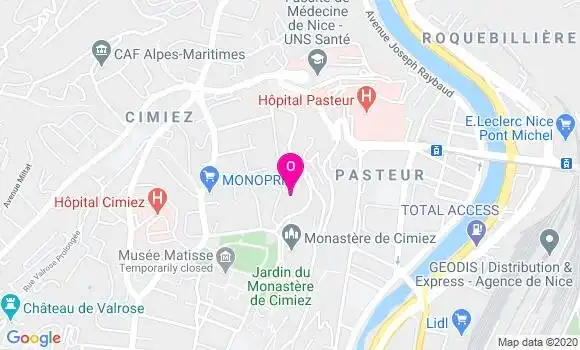 Localisation Sandrine Lelievre