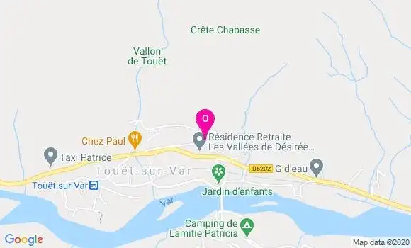Localisation Franco Chicchirichi