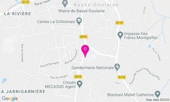 Localisation Frederique Corfa