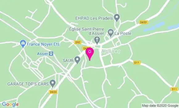 Localisation Chloe Nadal