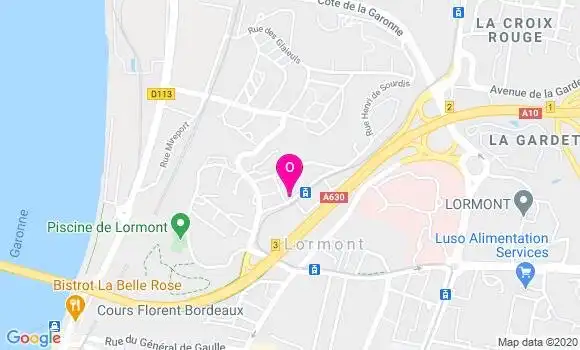 Localisation Pauline Vincent